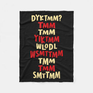 Do You Know The Muffin Man Dyktmm Nostalgia Funny Fleece Blanket