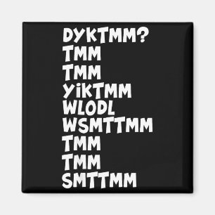 Do You Know The Muffin Man Dyktmm Nostalgia Funny Magnet