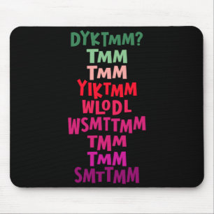 Do You Know The Muffin Man Dyktmm Nostalgia Funny Mouse Pad