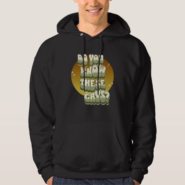 Do You Know These Gays tutti gay LGBT  Tanya Hoodie (Front)