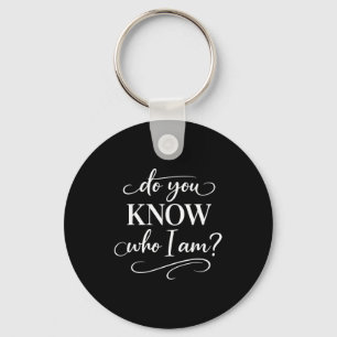 Do You Know Who I Am African Heritage Pride Black Key Ring