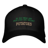DO YOU KNOW WHY IRISH EYES ARE SMILING?- HAT