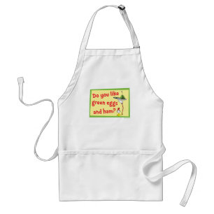 Do You Like Green Eggs and Ham? Standard Apron