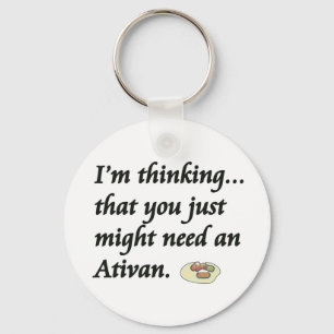 Do You Need an Ativan? Key Ring