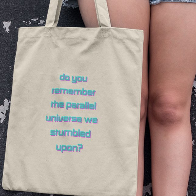 Do you Remember Retro Nostalgia Quirky Sci-Fi Tote Bag (Get yours now and embrace the extraordinary!)