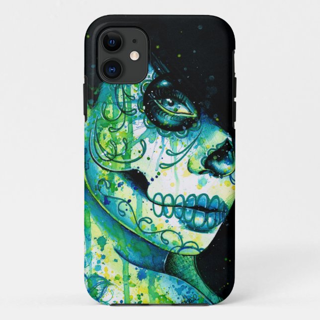Do You Remember? Sugar Skull Girl Case-Mate iPhone Case (Back)
