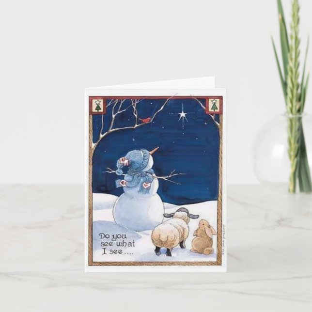 Do You See What I See - Christmas Card (Front)
