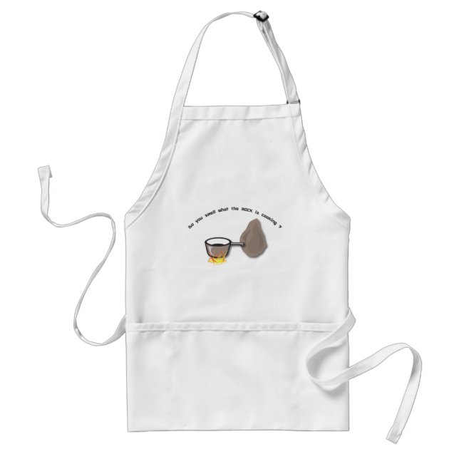do you smell what the rock standard apron (Front)