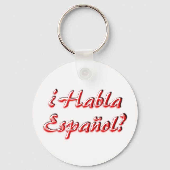 Do You Speak? Key Ring (Front)