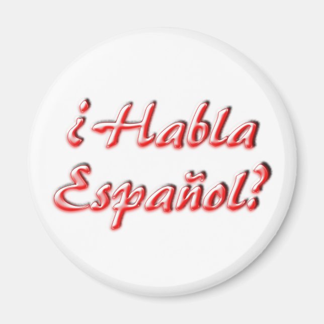 Do You Speak? Magnet (Front)