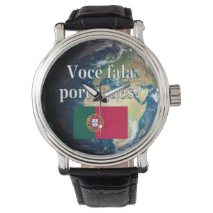 Do you speak Portuguese? Portuguese. Flag & Earth Watch