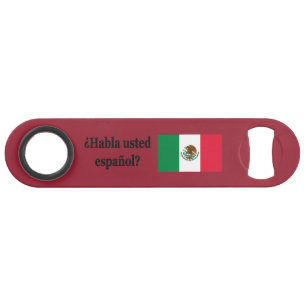 Do you speak Spanish? in Spanish. Flag bf