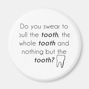 Do you swear? magnet