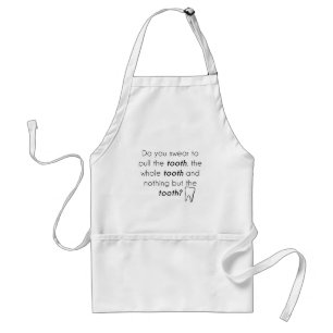 Do you swear? standard apron