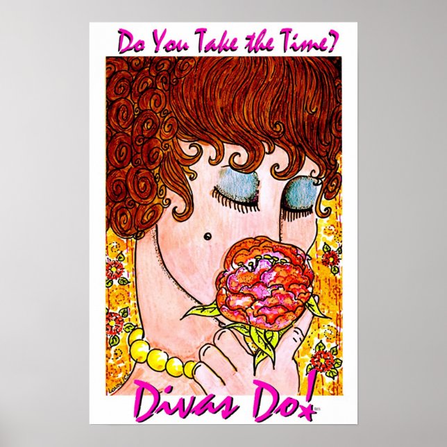 Do You Take The Time? Divas Do!tm  Poster (Front)