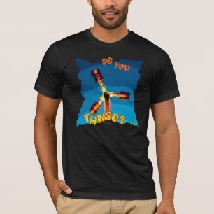 Do You Tango? American Apparel Black T-Shirt