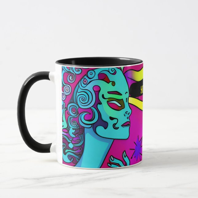 do you think what i think? editable mug (Left)