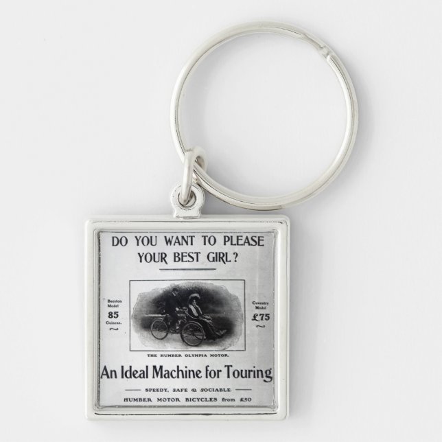 Do You Want to Please Your Best Girl? Key Ring (Front)