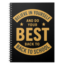 Do Your Best – Back to School Notebook