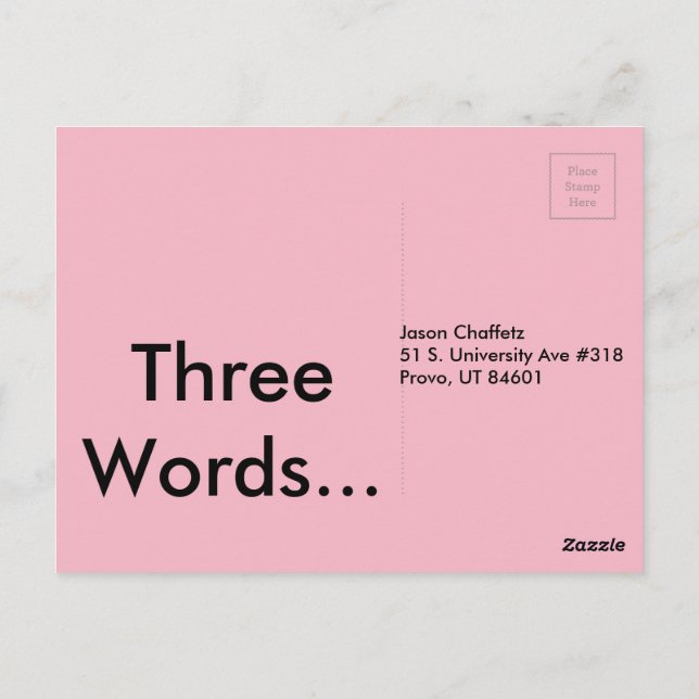 Do Your Job Postcard (Back)