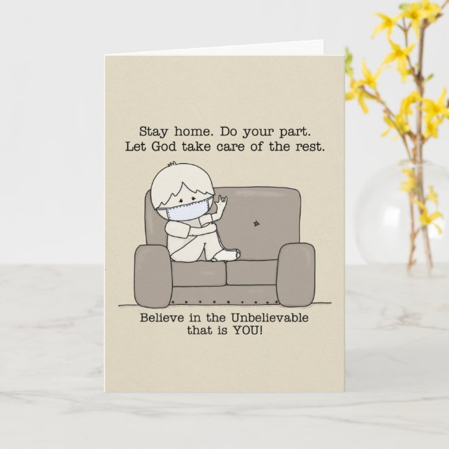 Do Your Part Card (Yellow Flower)