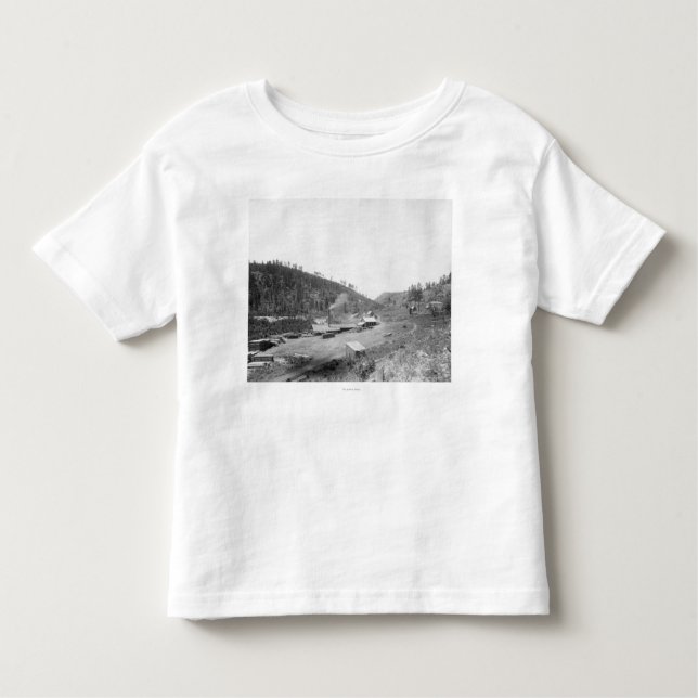 Dobbin's Saw Mill in the Black Hills Photograph Toddler T-Shirt (Front)