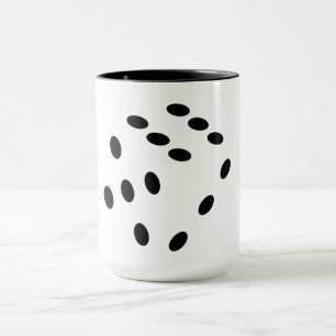 Dobble stone, dice. Gambling, gambling, money Mug