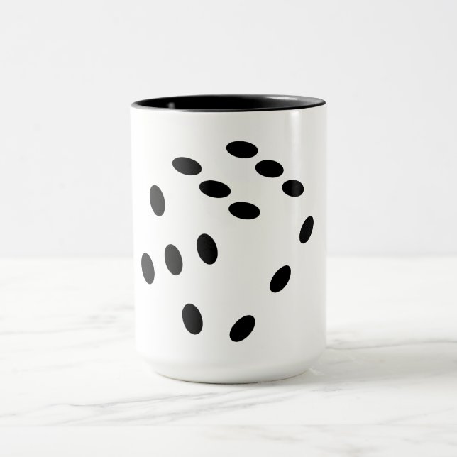Dobble stone, dice. Gambling, gambling, money Mug (Center)