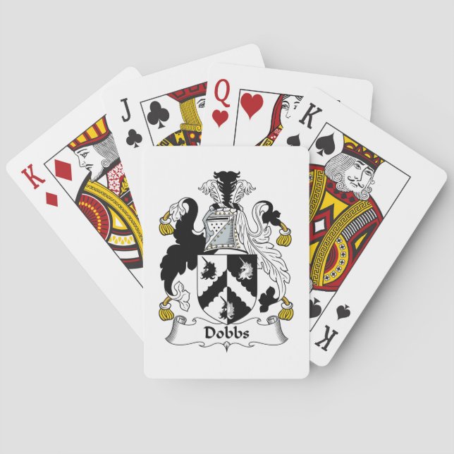 Dobbs Family Crest Playing Cards (Back)