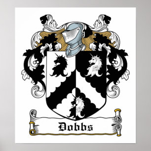 Dobbs Family Crest Poster