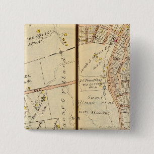 Dobbs Ferry, New York 15 Cm Square Badge