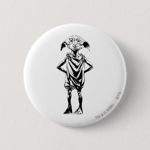 Dobby 2 6 cm round badge