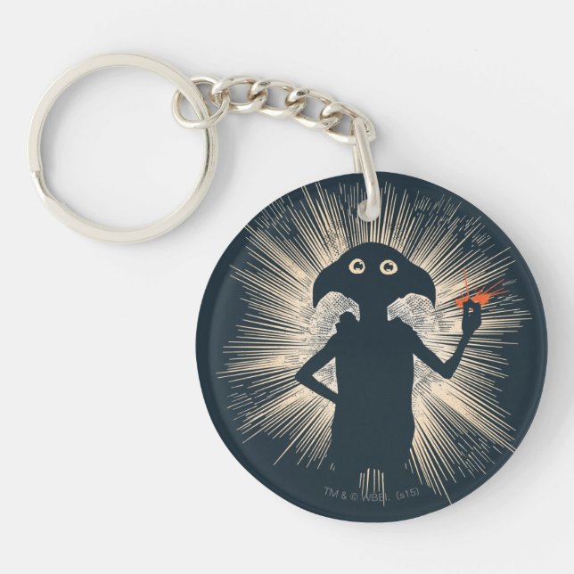 Dobby Casting Magic Key Ring (Front)