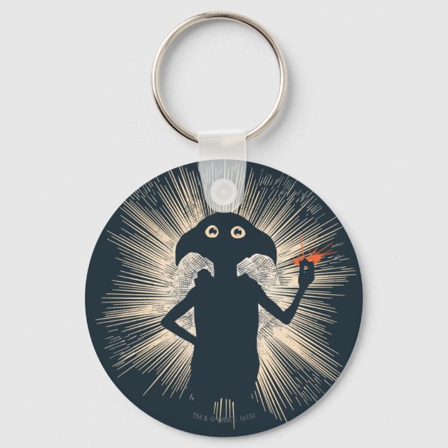 Dobby Casting Magic Key Ring (Front)