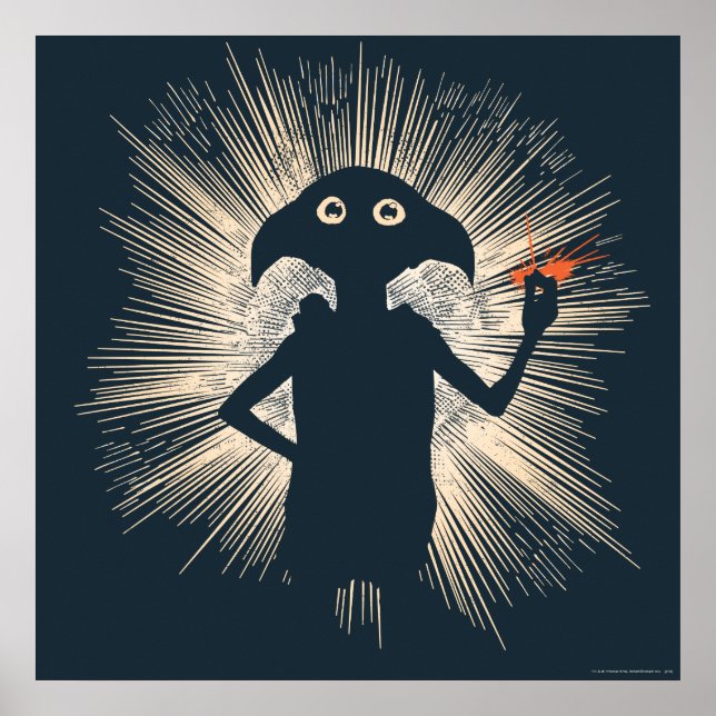Dobby Casting Magic Poster (Front)