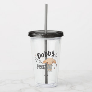 Dobby Is Free Acrylic Tumbler