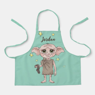 Dobby Watercolor Character Art Apron