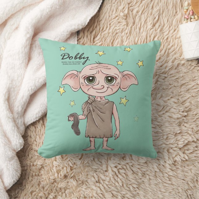 Dobby Watercolor Character Art Cushion (Blanket)