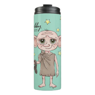 Dobby Watercolor Character Art Thermal Tumbler