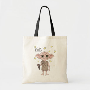 Dobby Watercolor Character Art Tote Bag