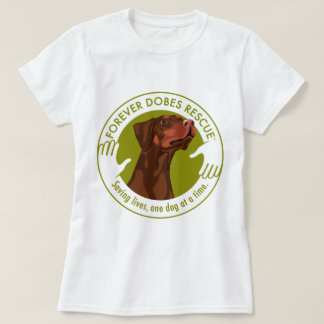 dobe-red-uncropped-ear-logo-8-29-11 T-Shirt