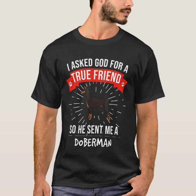 Doberman  1 T-Shirt (Front)