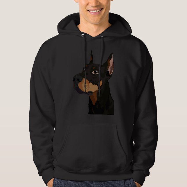 Doberman  548 hoodie (Front)
