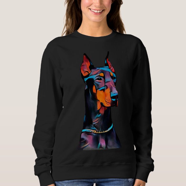Doberman  649 sweatshirt (Front)