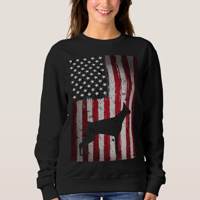 Doberman America  801 Sweatshirt (Front)