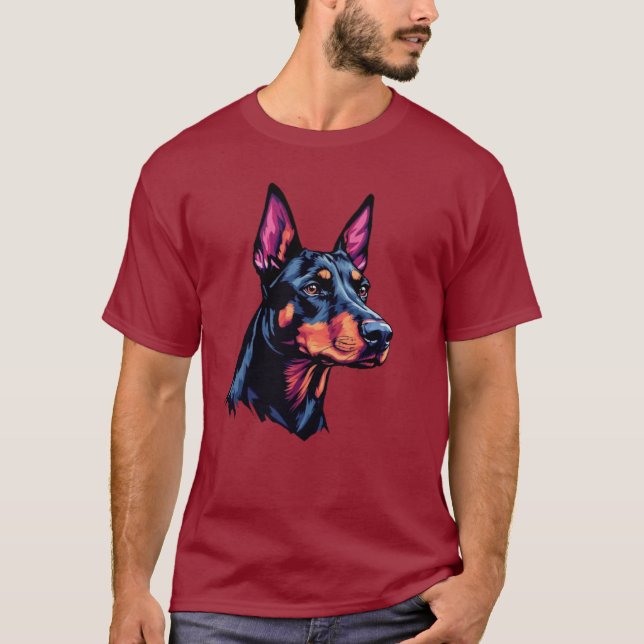 Doberman Animal T-Shirt (Front)