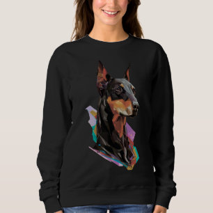 Doberman Art 815 Sweatshirt