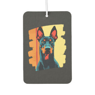 Doberman Car Air Freshener
