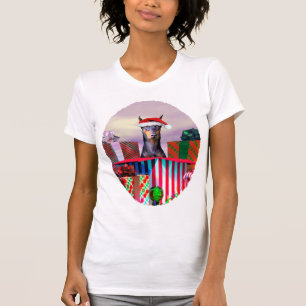 Doberman Christmas Surprise T-Shirt