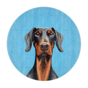 Doberman Cutting Board